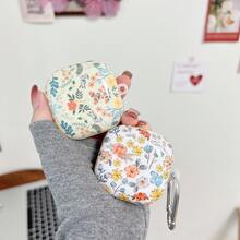 Multicolor Flowers Pattern TPU Earbuds Case Compatible With Samsung Galaxy Buds2 Pro/Buds2/Buds Pro/Buds Pro 2/Buds Live/Buds FE - Enhanced Protective Earbuds Case Cover - Multicolor - View 6