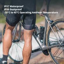 MLOVE E6-L Outdoor Bluetooth Speaker With One-Touch BassUp, IPX7 Waterproof,Micro SD Card,AUX-In Plug,37H Playtime,RGB Light - Black - View 4