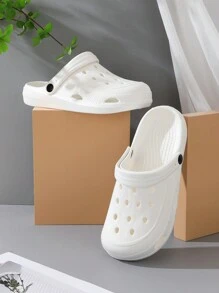 Zomer holle pantoffels voor dames en heren, koppels binnen- en buitenpantoffels voor thuisgebruik, antislip- en geurbestendige pantoffels voor herenstrand, holle ademende huispantoffels voor dames, EVA-pantoffels voor koppels voor dames en heren, zomerslippers voor dames, heren en heren Outdoorsandalen voor dames