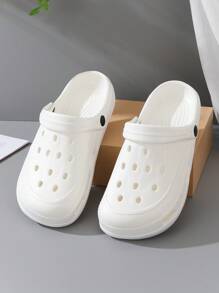 Zomer holle pantoffels voor dames en heren, koppels binnen- en buitenpantoffels voor thuisgebruik, antislip- en geurbestendige pantoffels voor herenstrand, holle ademende huispantoffels voor dames, EVA-pantoffels voor koppels voor dames en heren, zomerslippers voor dames, heren en heren Outdoorsandalen voor dames
