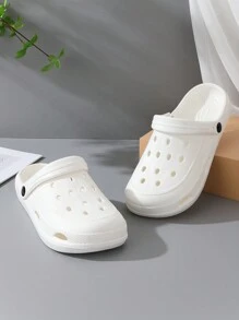 Zomer holle pantoffels voor dames en heren, koppels binnen- en buitenpantoffels voor thuisgebruik, antislip- en geurbestendige pantoffels voor herenstrand, holle ademende huispantoffels voor dames, EVA-pantoffels voor koppels voor dames en heren, zomerslippers voor dames, heren en heren Outdoorsandalen voor dames