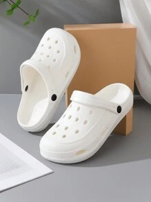 Zomer holle pantoffels voor dames en heren, koppels binnen- en buitenpantoffels voor thuisgebruik, antislip- en geurbestendige pantoffels voor herenstrand, holle ademende huispantoffels voor dames, EVA-pantoffels voor koppels voor dames en heren, zomerslippers voor dames, heren en heren Outdoorsandalen voor dames
