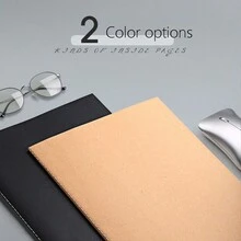 Cuaderno de papel blanco con tapa, encuadernación con hilo de coser, disponible para estudiantes en paquetes de 20 piezas / 10 piezas / 5 piezas, con páginas rayadas / cuadriculadas / en blanco. - Multicolor - Ver 3