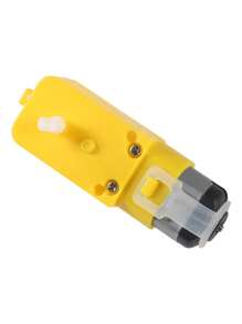 10 Pieza Motorreductor Motor 2 Ejes Recto 48:1 Arduino Carro Utilizado en productos electrónicos de investigación científica cuerpo eléctrico de robot cuerpo de pistola de juguete de burbujas coche de juguete de tracción a las cuatro ruedas juguetes de aviones productos de vibración y otros productos de juguetes eléctricos - Multicolor - Ver 6