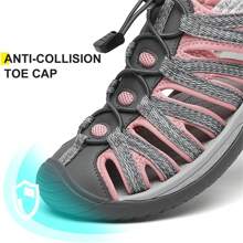 Women's Closed Toe Hiking Sandals Walking Water Sandal Comfort Athletic Sport Outdoor Sandals