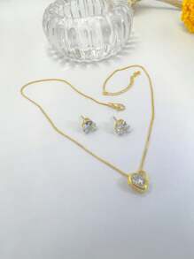 Women Jewelry Sets - Gold - View 5