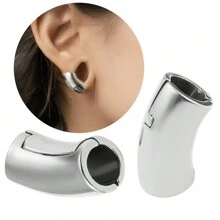 1入00g耳垂袖扣式穿刺隧道擴張器夾緊軟骨日常身體飾品