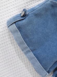 Girls' Summer New Korean Style Denim Shorts, Fashionable And Versatile Shorts For Small And Medium Children - Multicolor - View 4