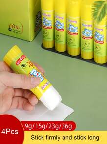 4 thanh keo dán hoạt hình PVA (36g), Văn phòng phẩm cho học sinh, Đồ dùng văn phòng, Keo dán tự làm, Màu trắng - Nhiều màu - Xem 12