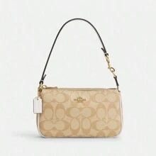 Coach Nolita 19 女士手拿包、小手提包、单肩包 CS442 IMDQC - 卡其色 - 查看 2