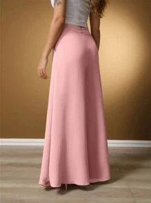 Women Pants - Baby Pink - View 2