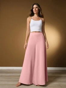 Women Pants - Baby Pink - View 3