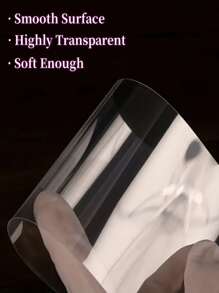 1 pièce Collier de gâteau en fibre de cellulose transparent, Enveloppe de gâteau à la mousse transparente, Pour la décoration de gâteaux à la mousse au chocolat, Plusieurs tailles disponibles