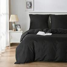 mohap Duvet Covers Sets - Black - View 3