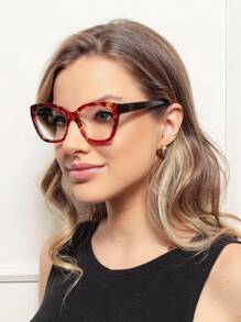 Women Eyeglasses - 昂卡紅 - 查看 2