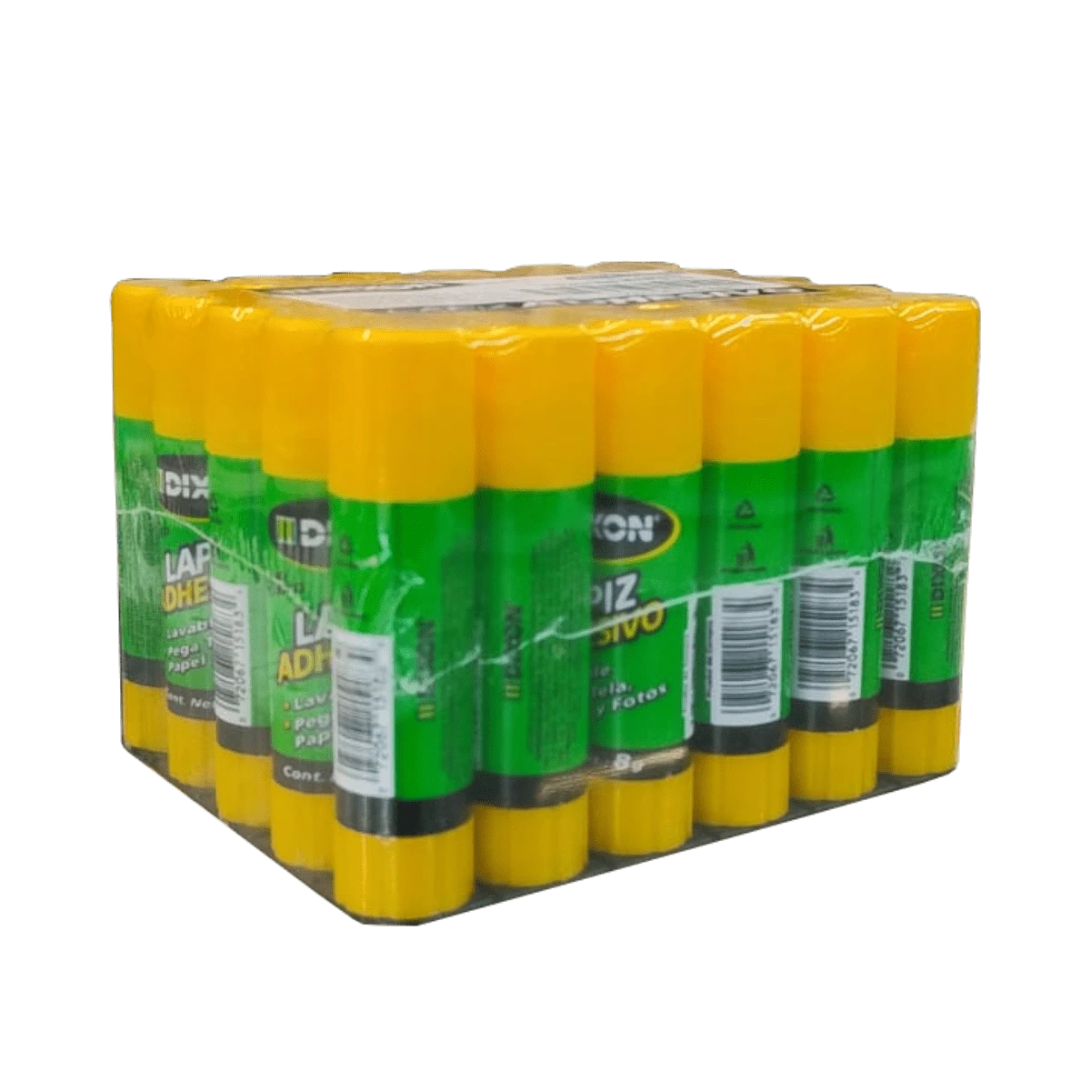 Lapiz Adhesivo Dixon 8 Gramos 30 Piezas Resistol En Barra - transparente - Ver 1