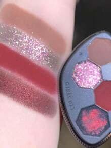 GIRLCULT 幻彩眼影盘 #52 火焰 | 多质地，打造百变妆容 | 4 色，包含多色偏光、哑光和珠光 | 4 克 (0.14 盎司)，赠品 - #52 Fire - 查看 5