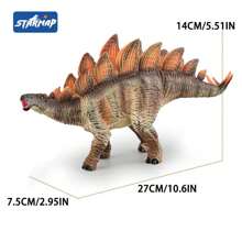 [Tem certificado infantil] Brinquedo modelo de dinossauro realista, estatueta de animal selvagem, brinquedo sensorial e presente de festa, adequado para decoração de quarto de crianças ou meninas e meninos