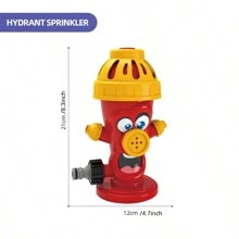 HUANG ER Kids Sprinkler Fire Hydrant, Attach Water Sprinkler For Kids To Garden Hose For Backyard Fun, Splash All Summer Long,Back To School, Outdoor Toys, Toys For Girls And Boys,Birthday Gift,Sprinkler,Bath Toys,Water Sprinkler - Multicolor - View 13