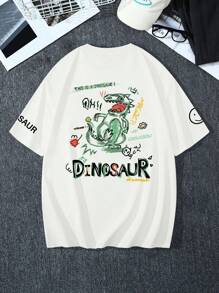 Men T-Shirts - 白色 - 查看 2