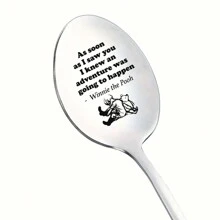 1pc, Funny Ice Cream Spoon Gift Set - Perfect For Ice Cream S - Ideal Birthday Ift - Silver White - View 8