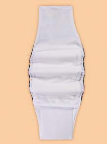 3 paquets de bandes de ventre lavables pour chiens mâles (motif ) - Bandes de ventre lavables pour chiens mâles, couches pour chiens mâles