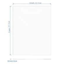 1pc Transparent Acrylic Board, Plexiglass Panel, Clear Plastic Sheet For Signs, Crafts, Displays, Laser Cutting, Engraving, DIY - Multicolor - View 3