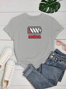 Women T-Shirts - Xám - Xem 2