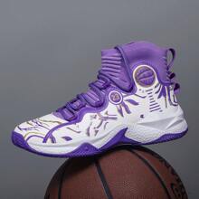 Modelo de Primavera e Verão 2024, Tênis esportivos casuais masculinos para corrida, basquete e salto, com sola de borracha antiderrapante, resistente ao desgaste e a ruídos, alta elasticidade, absorção de choque, sola em formato de pipoca, em dois tons com materiais de couro sintético e respiráveis, estilo completo com ajuste semelhante a meias