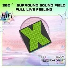 Wireless Bluetoot Speaker 2 Inch Stereo Effect Portable Surround Sound Mini USB Subwoofer Speaker Outdoor Jogging Audio Player Mini Audio Portable Speaker HIFI Outdoor Sound Box Player For Mobile Phones Tablets Laptops - Dark Green - View 3