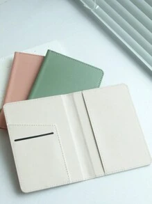 Portada de pasaporte con combinación personalizada de 2 letras. Diseño único de titular de tarjeta de documento elegante personalizado para regalo de viaje único para amigos en cumpleaños. - Unitalla - Ver 8