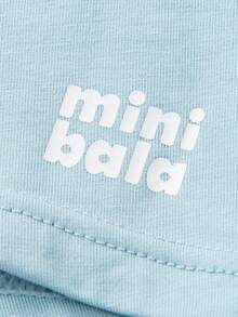 mini bala 男童三角裤 2 条装 婴儿透气亲肤吸汗内裤 - 綠色 - 查看 4