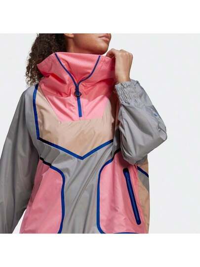 Adidas Women's By Sportswear Half Zip Jacket | SHEIN USA