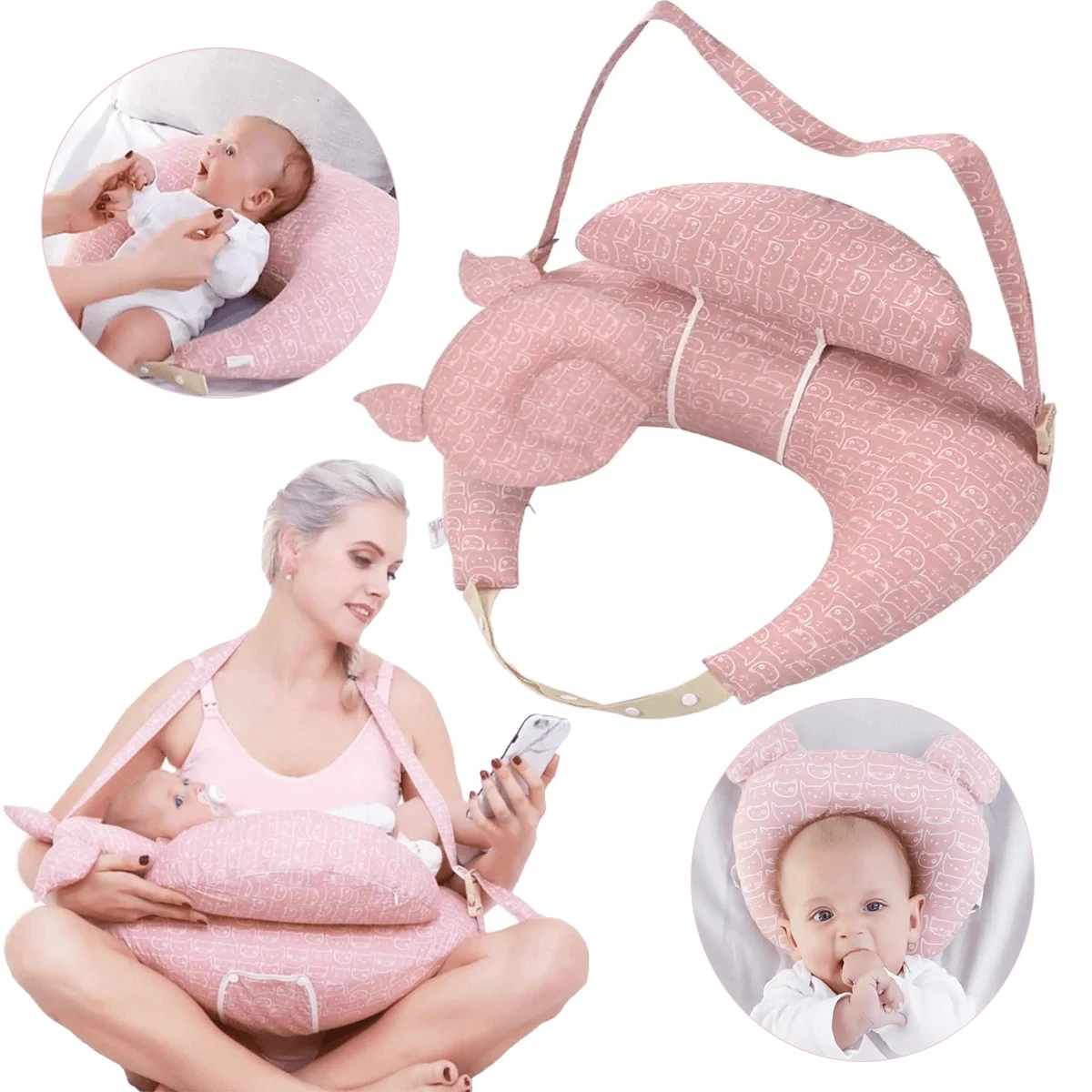 Nursing Pads - 粉色 - 查看 1