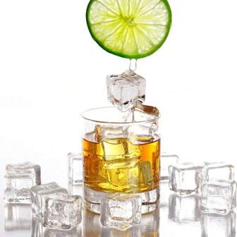20pcs/100 Fake Ice Cubes, 18mm Fake Ice Stones, Simulated Ice Vase Fillers For Wedding Props,Christmas