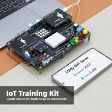 TSCINBUNY Complete Kit For Arduino Programmable IoT Development Board ESP32 S3 PLUS Starter Kit Professional Educational Kit With Codes And Instructions - White - View 3