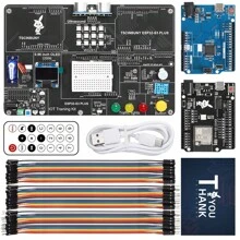 TSCINBUNY Complete Kit For Arduino Programmable IoT Development Board ESP32 S3 PLUS Starter Kit Professional Educational Kit With Codes And Instructions - White - View 2