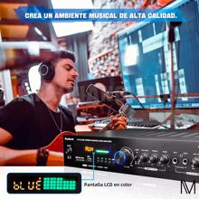 Amplificador De Audio Bluetooth Sunbuck 608 Estereo Casa 5.1 - Negro - Ver 5