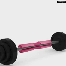 1入組杠鈴墊，男女士深蹲、弓步、舉重、健身運動時頸肩部保護海綿墊 - 西瓜粉 - 查看 5