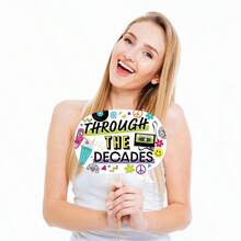 25 piezas Accesorios de papel para cabina de fotos de fiesta - Multicolor - Ver 6