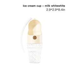1pc Pet Water Dispenser Plastic Creative Ice Cream Shape Pet Accompanying Cup For Walking Dogs And Cats Out Drinking Water Cup Portable Dog And Cat Drinker With Handle Design 280ml Capacity
