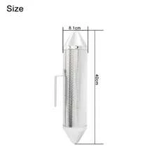 Instrumento de metal Guiro, instrumento Guiro para percusión latina, instrumento Guiro antideslizante ergonómico para ritmo latino en el escenario - Multicolor - Ver 6