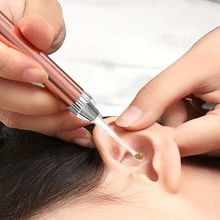 Ear Picking Tools Visible Light Ear Scoop Set With Light Ear Scoop, Sold Without Batteries, Suitable For Small Animals Such As Fur Dogs - Multicolor - View 4