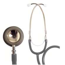 Estetoscopio Spirit Serie Majestic Pediátrico Doble Cabezal Color Gris - Gris Claro - Ver 1