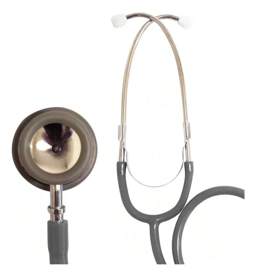 Estetoscopio Spirit Serie Majestic Pediátrico Doble Cabezal Color Gris - Gris Claro - Ver 1