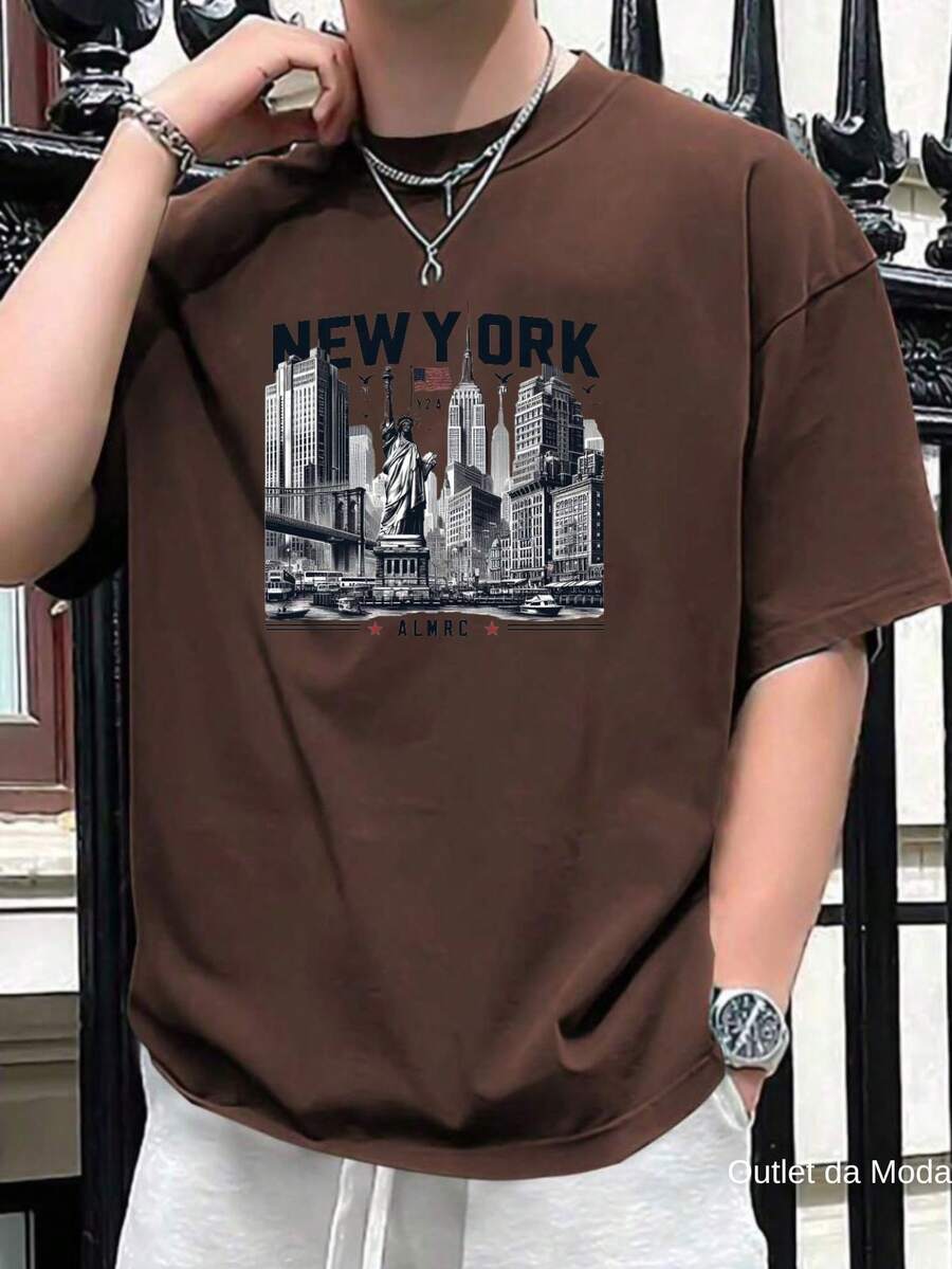 Men T-Shirts - Rỉ Nâu - Xem 1