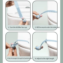 Creative Lift Toilet Lid Handle Anti-Dirty Handle Toilet Handle Lift Toilet Lid. - Multicolor - View 4