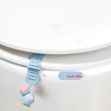 Creative Lift Toilet Lid Handle Anti-Dirty Handle Toilet Handle Lift Toilet Lid. - Multicolor - View 5
