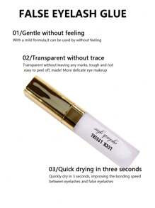 1入組快乾持久睫毛膠 - 白色 - 查看 15