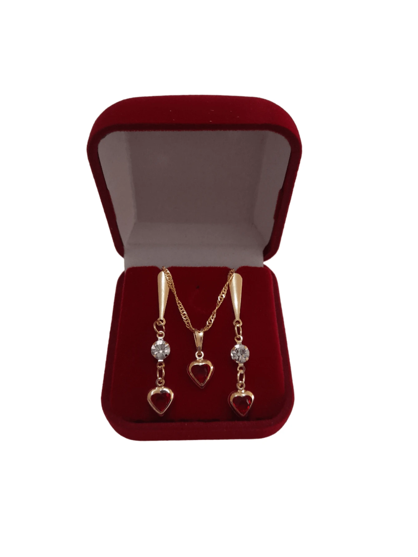 Women Jewelry Sets - Cjsh-紅P - 查看 1